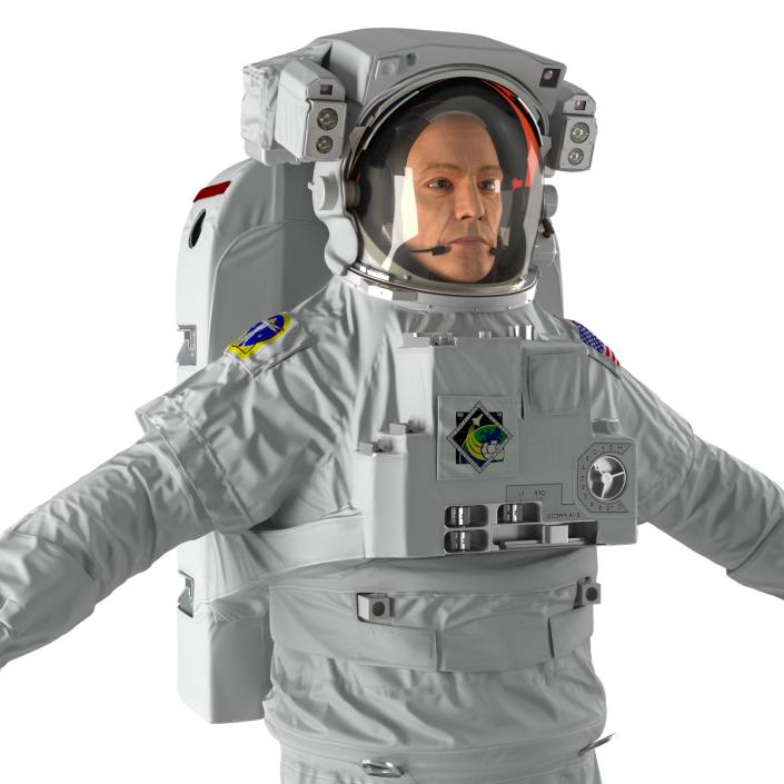 3D Astronaut Nasa Extravehicular Mobility Unit model