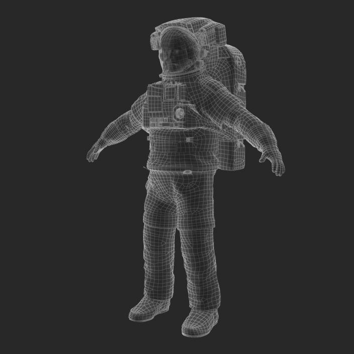 3D Astronaut Nasa Extravehicular Mobility Unit model