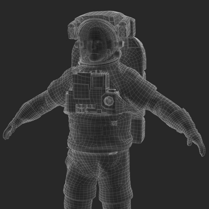 3D Astronaut Nasa Extravehicular Mobility Unit model