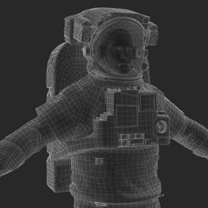 3D Astronaut Nasa Extravehicular Mobility Unit model