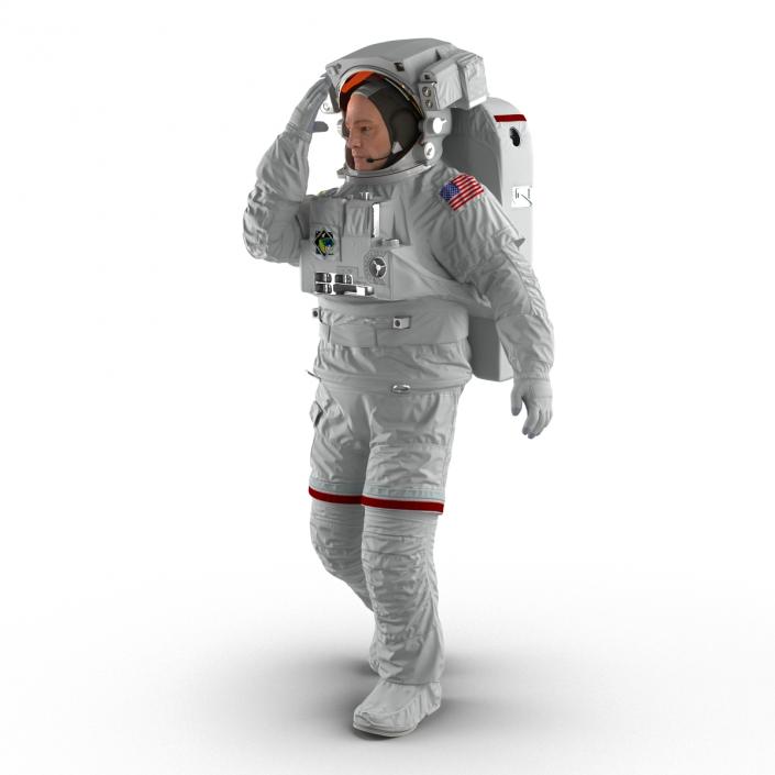 3D model Astronaut Nasa Extravehicular Mobility Unit Rigged