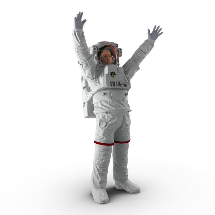 3D model Astronaut Nasa Extravehicular Mobility Unit Rigged