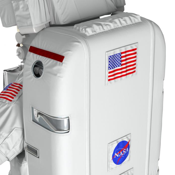 3D model Astronaut Nasa Extravehicular Mobility Unit Rigged