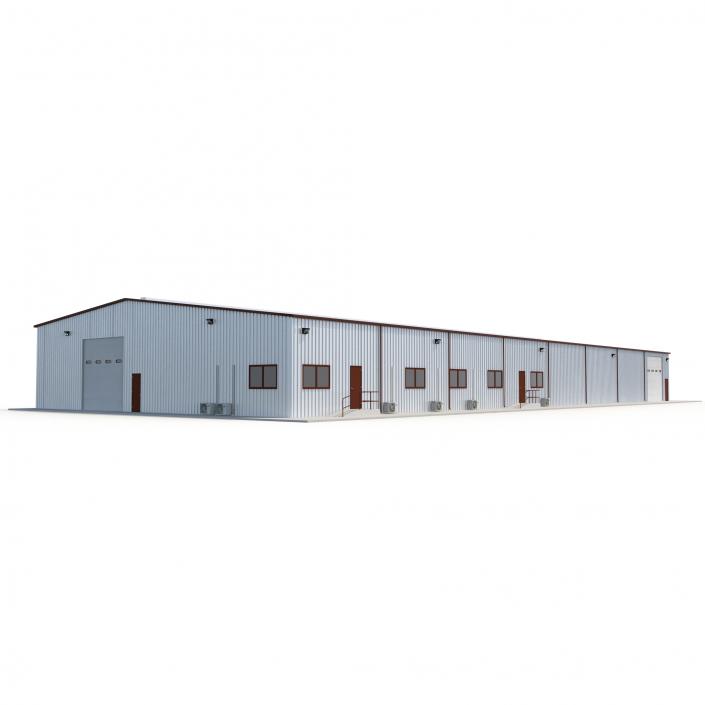 3D model Warehouse Building 3