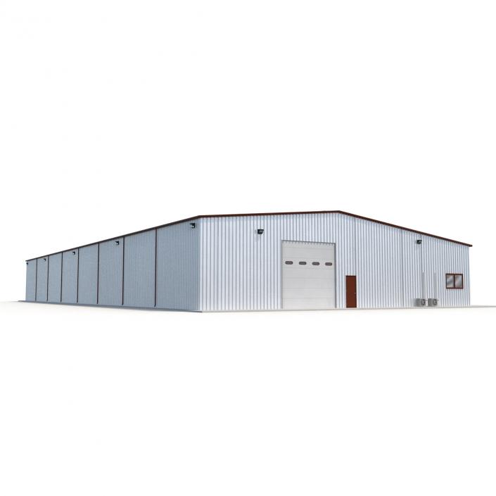 3D model Warehouse Building 3