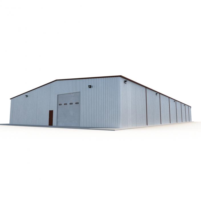 3D model Warehouse Building 3