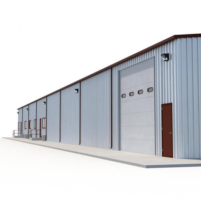 3D model Warehouse Building 3