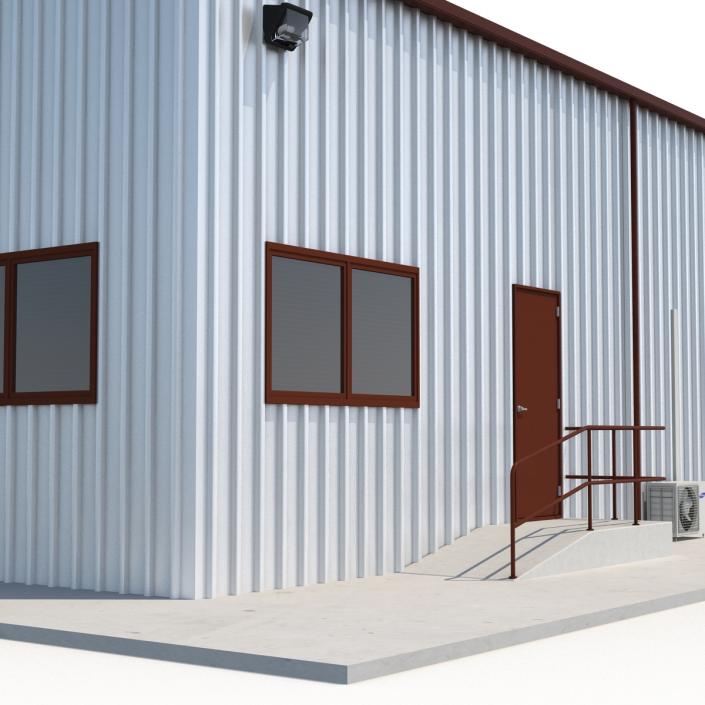 3D model Warehouse Building 3