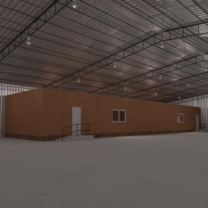 3D model Warehouse Building 3