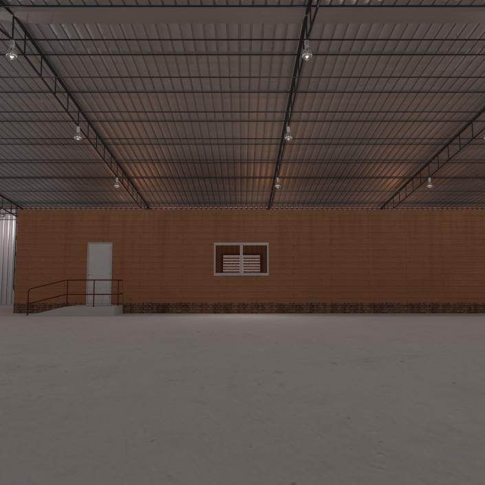 3D model Warehouse Building 3