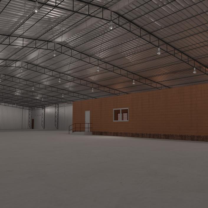 3D model Warehouse Building 3