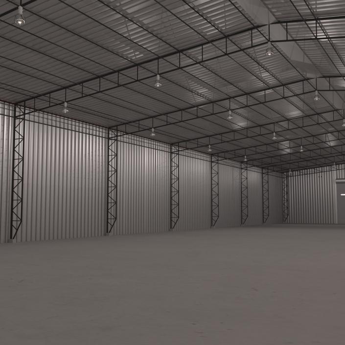 3D model Warehouse Building 3