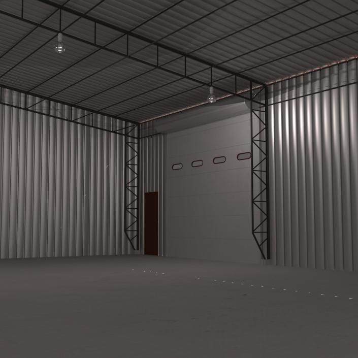 3D model Warehouse Building 3