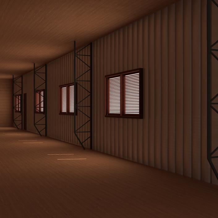 3D model Warehouse Building 3