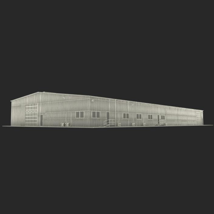 3D model Warehouse Building 3