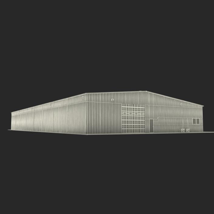 3D model Warehouse Building 3