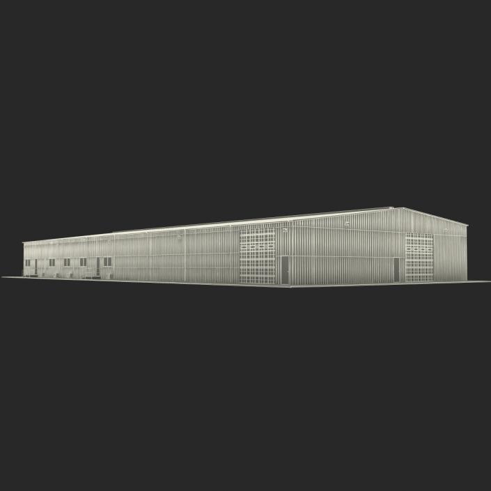 3D model Warehouse Building 3