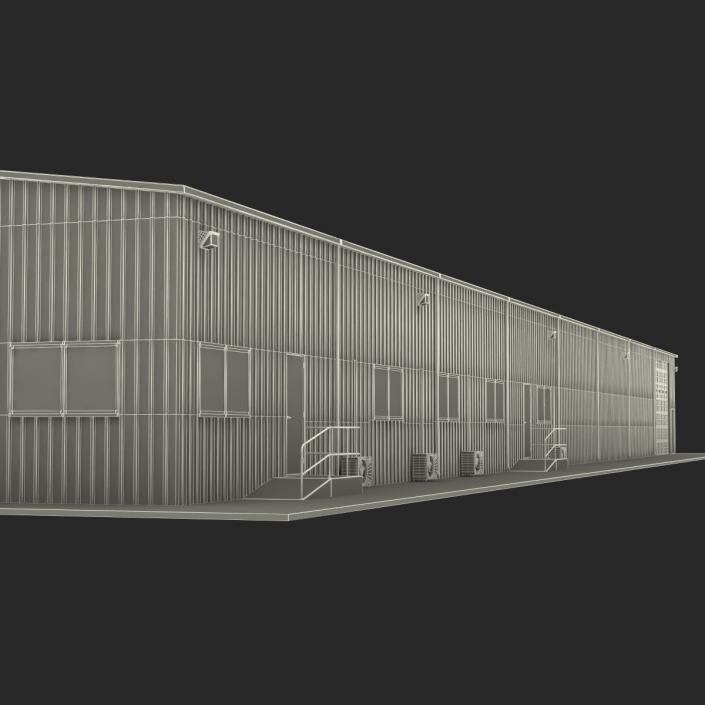 3D model Warehouse Building 3