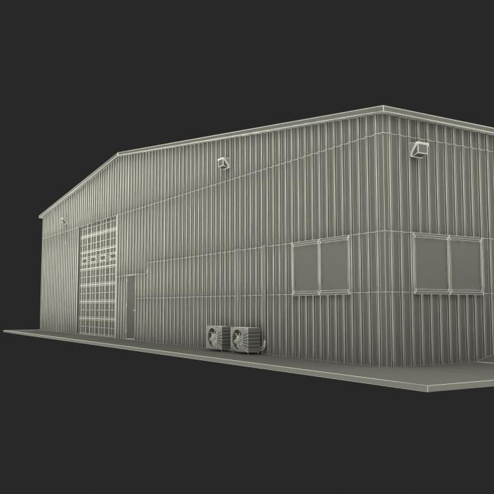 3D model Warehouse Building 3