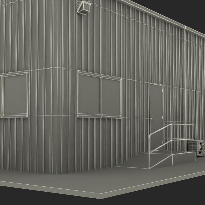 3D model Warehouse Building 3