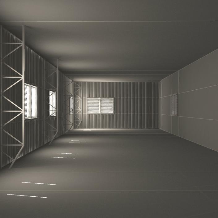 3D model Warehouse Building 3