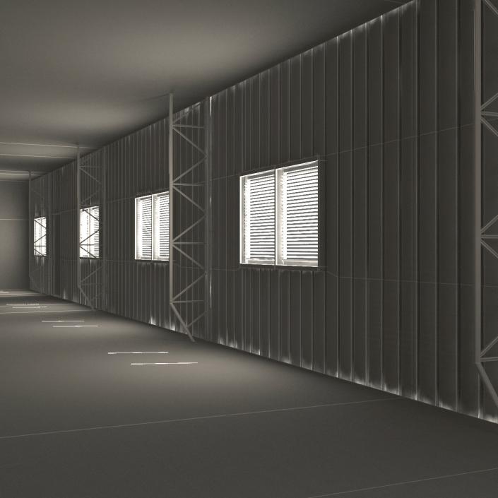 3D model Warehouse Building 3