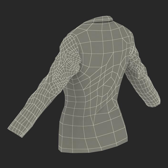 Women Suit Jacket 3D