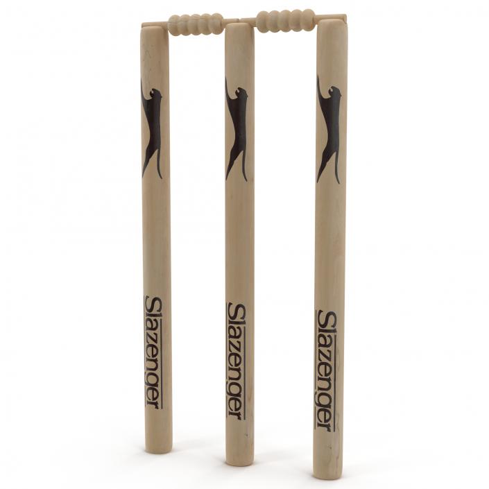 Cricket Wicket Slazenger 3D model