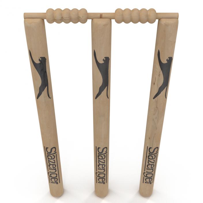 Cricket Wicket Slazenger 3D model