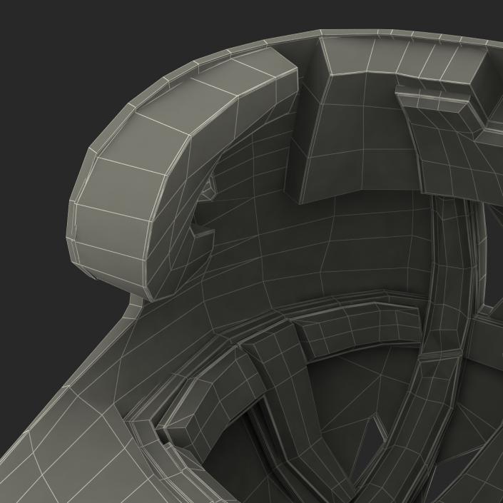 Batting Helmet 3 Generic 3D model