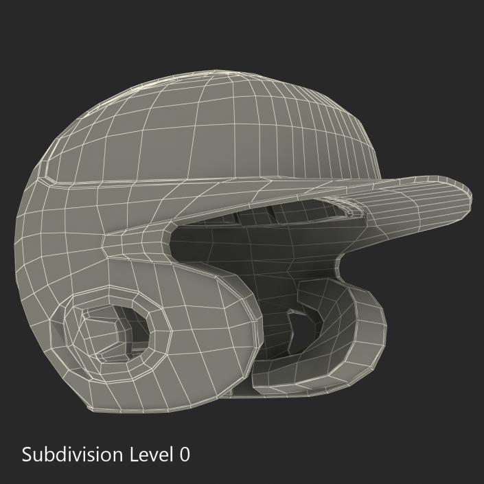 Batting Helmet LA 3D