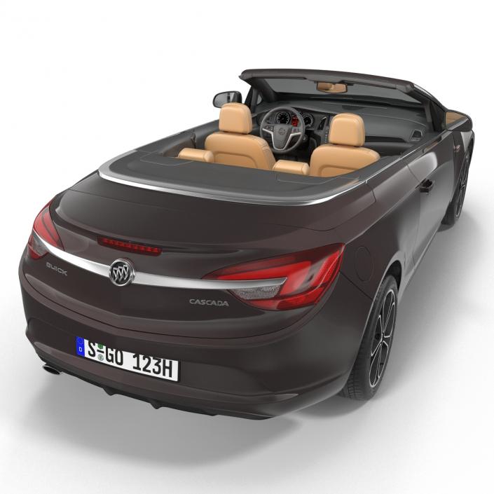 3D Buick Cascada 2016 model