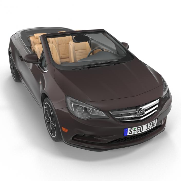 3D Buick Cascada 2016 model