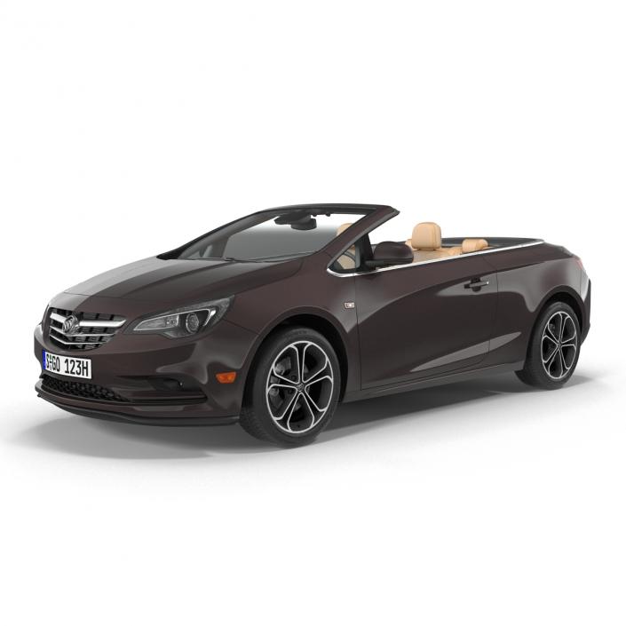 3D model Buick Cascada 2016 Rigged