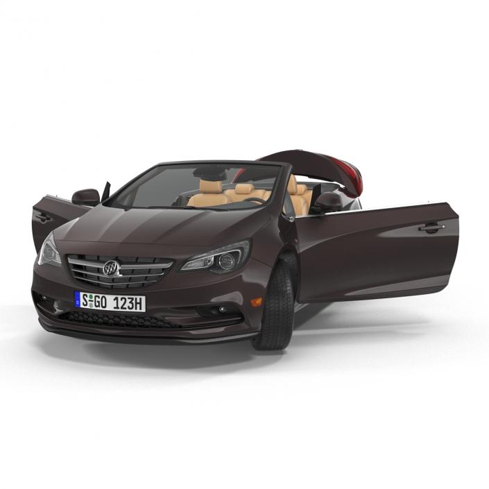 3D model Buick Cascada 2016 Rigged