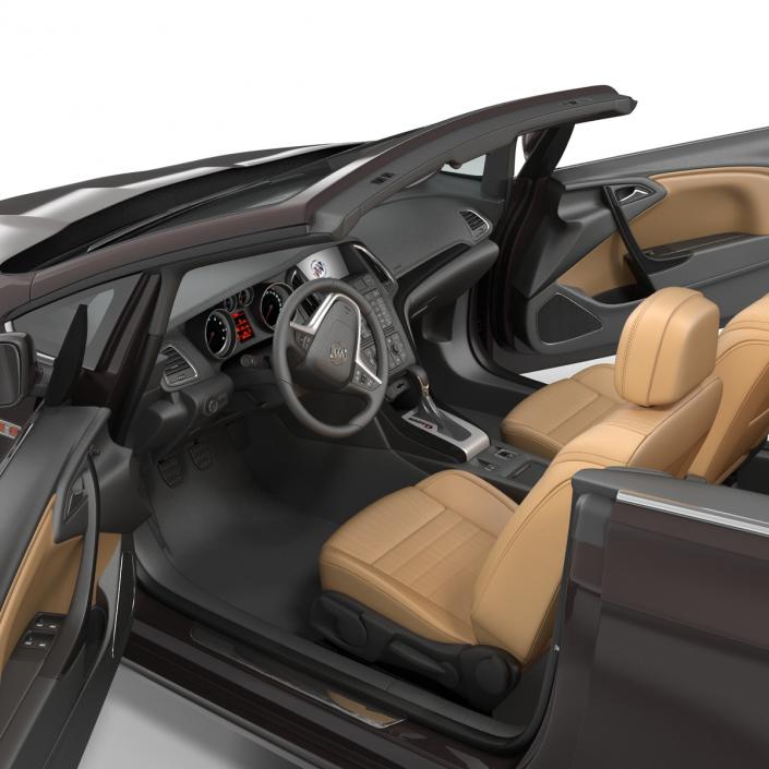 3D model Buick Cascada 2016 Rigged