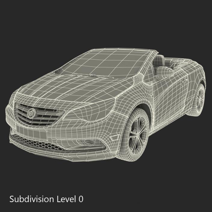 3D model Buick Cascada 2016 Rigged