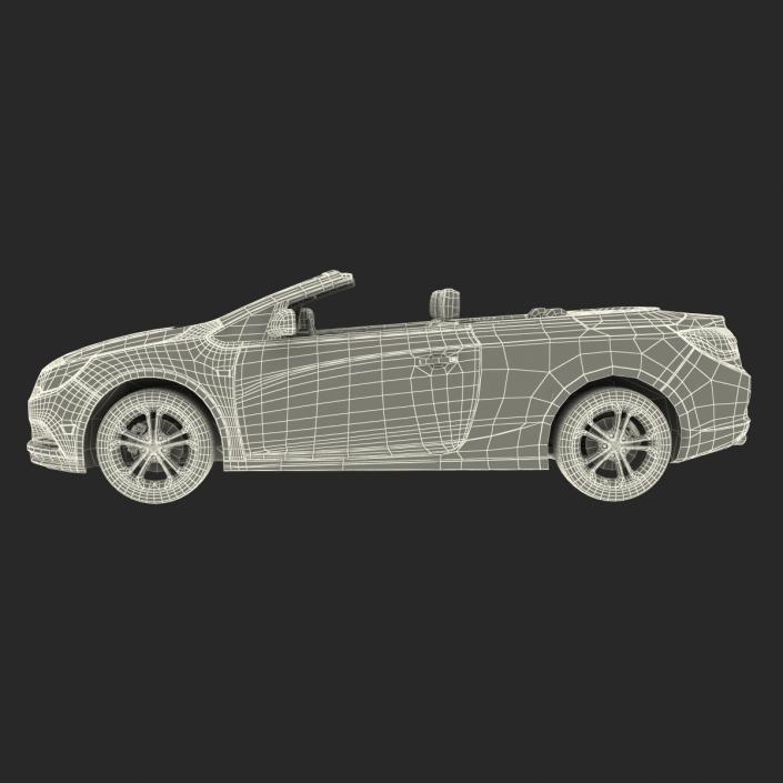 3D model Buick Cascada 2016 Rigged