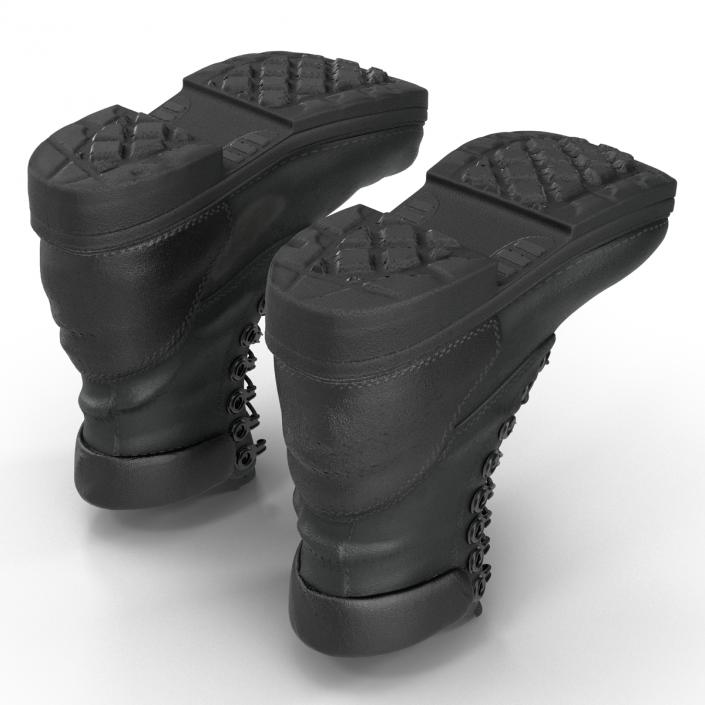 Military Boots 3D model