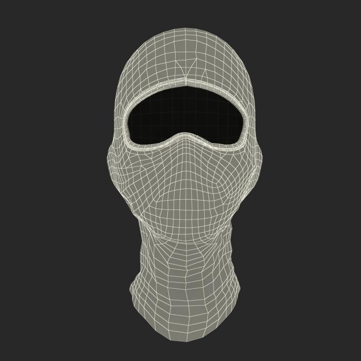 Swat Face Mask 3D model