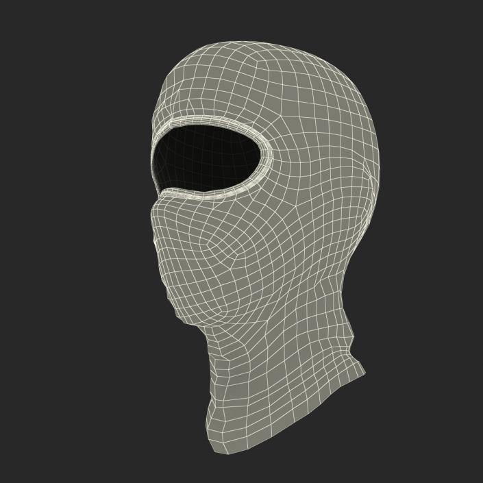 Swat Face Mask 3D model