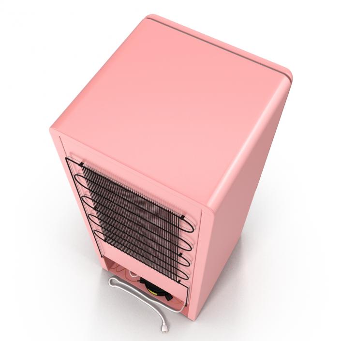 3D model Retro Refrigerator Elmira Northstar Pink