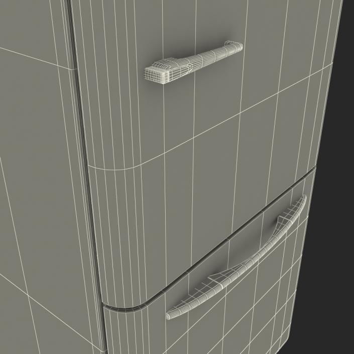 3D model Retro Refrigerator Elmira Northstar Pink