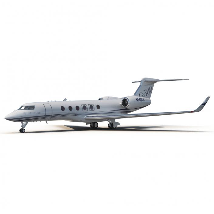 3D Business Jet Gulfstream G500 model