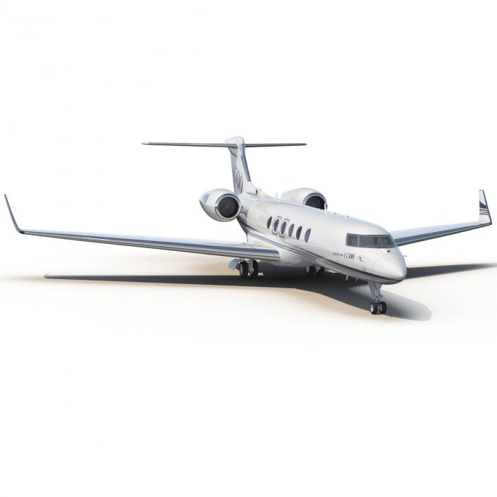 3D Business Jet Gulfstream G500 model