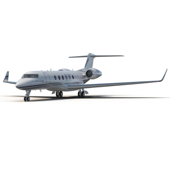 3D Business Jet Gulfstream G500 model