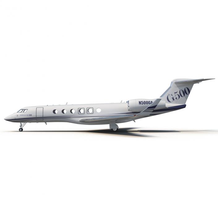 3D Business Jet Gulfstream G500 model