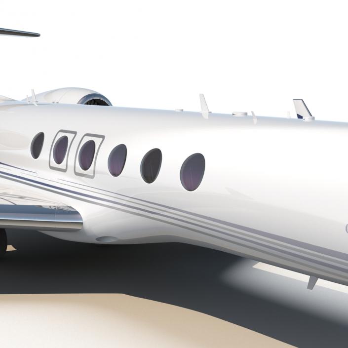 3D Business Jet Gulfstream G500 model