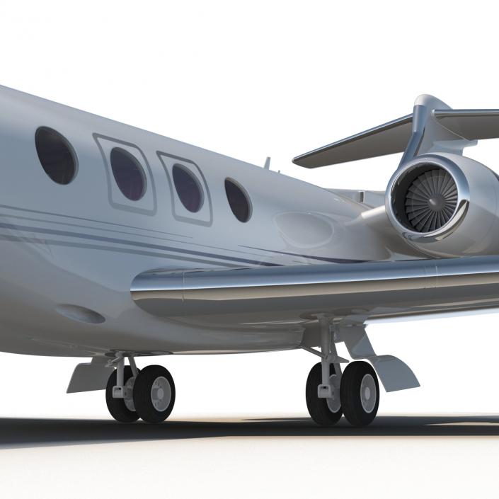 3D Business Jet Gulfstream G500 model