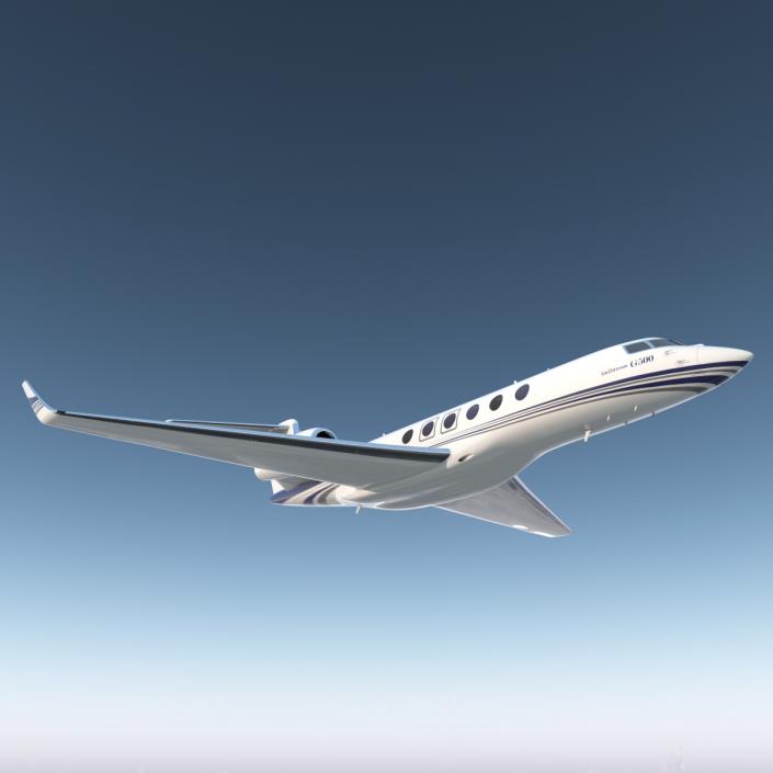 3D Business Jet Gulfstream G500 model